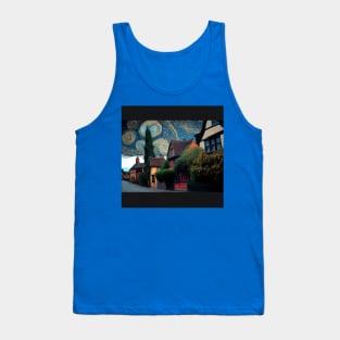 Starry Night Over Godric's Hollow Tank Top